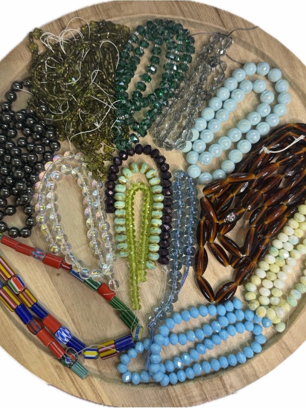 ASSORTED BEAD LOT For artisans, jewelry makers, and crafters